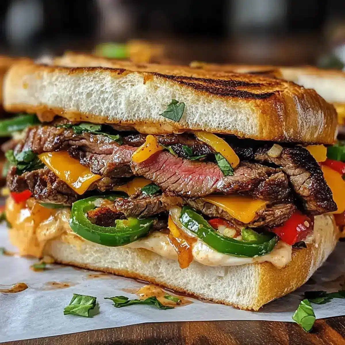 Koreanisches Steak-Sandwich: Ein einfaches, köstliches Rezept 2 Koreanisches Steak-Sandwich