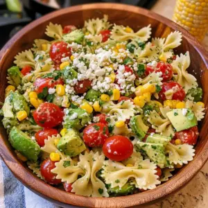 Koriander-Limetten-Pasta-Salat