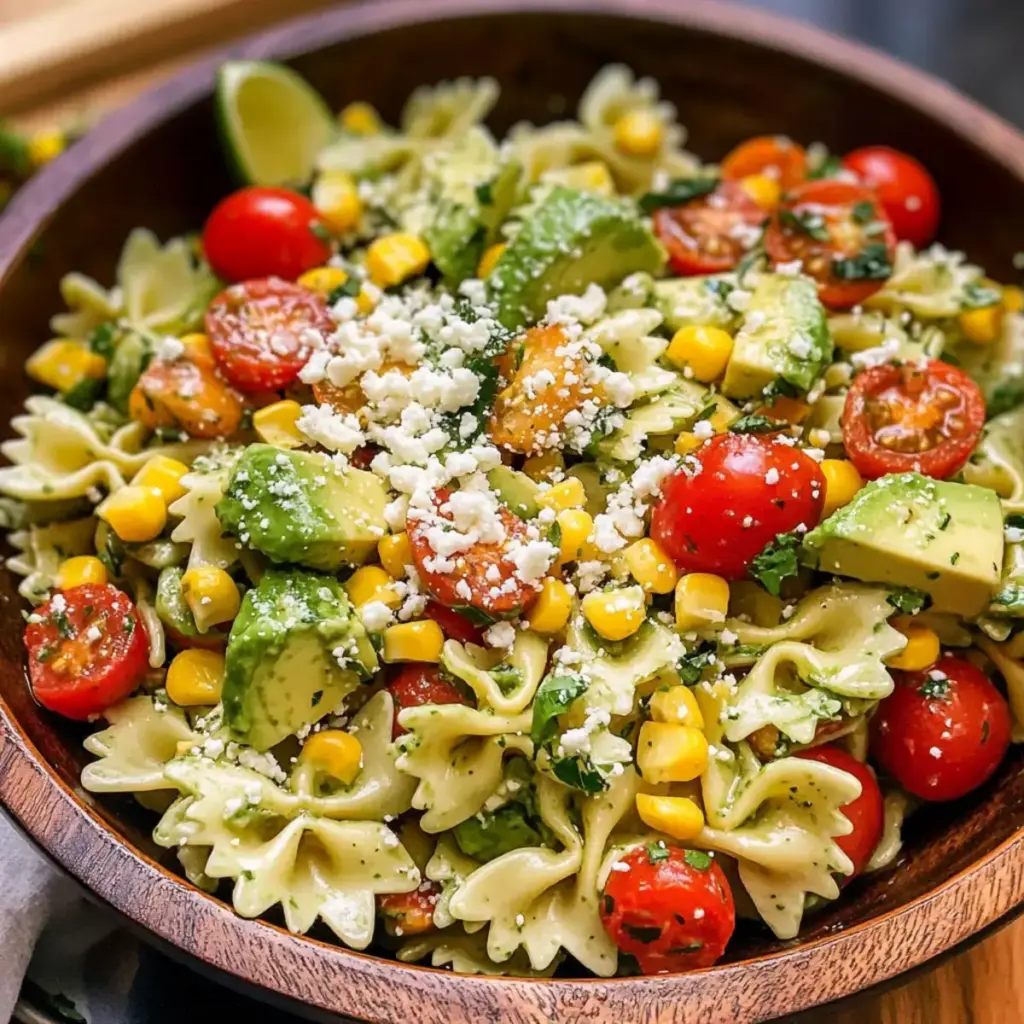 Koriander-Limetten-Pasta-Salat