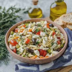 Kritharaki Salat griechisch
