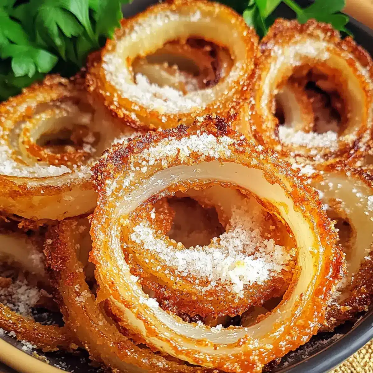 Krosse Zwiebelring-Chips