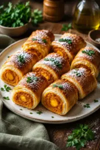 Kürbis-Frühstücks-Röllchen