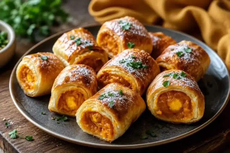 Kürbis-Frühstücks-Röllchen