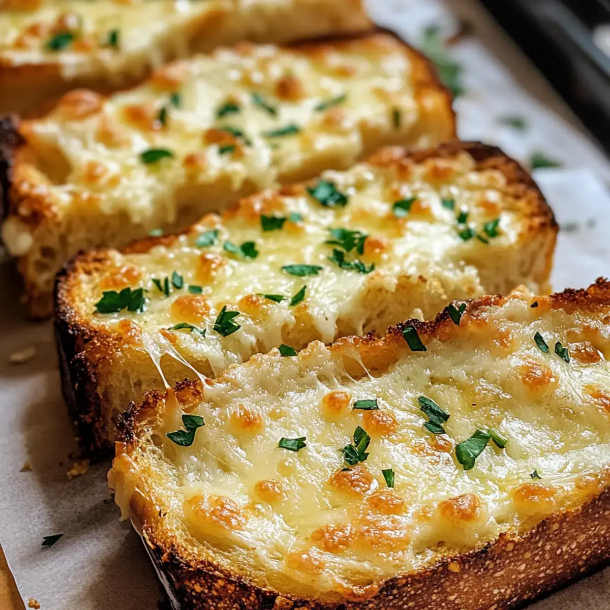 Ultimatives Käse Knoblauchbrot – Einfach und lecker 2 Käse Knoblauchbrot