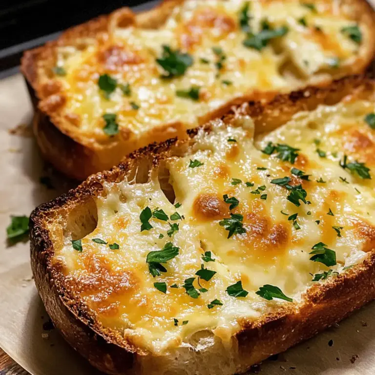Käse Knoblauchbrot