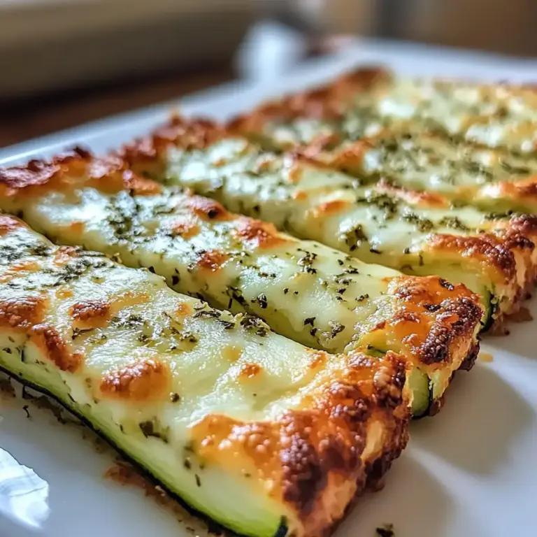 Käse-Zucchini-Brotsticks