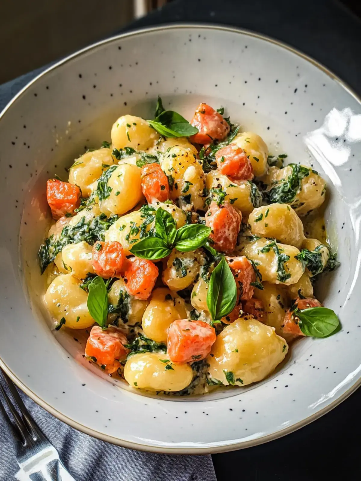Lachs-Gnocchi