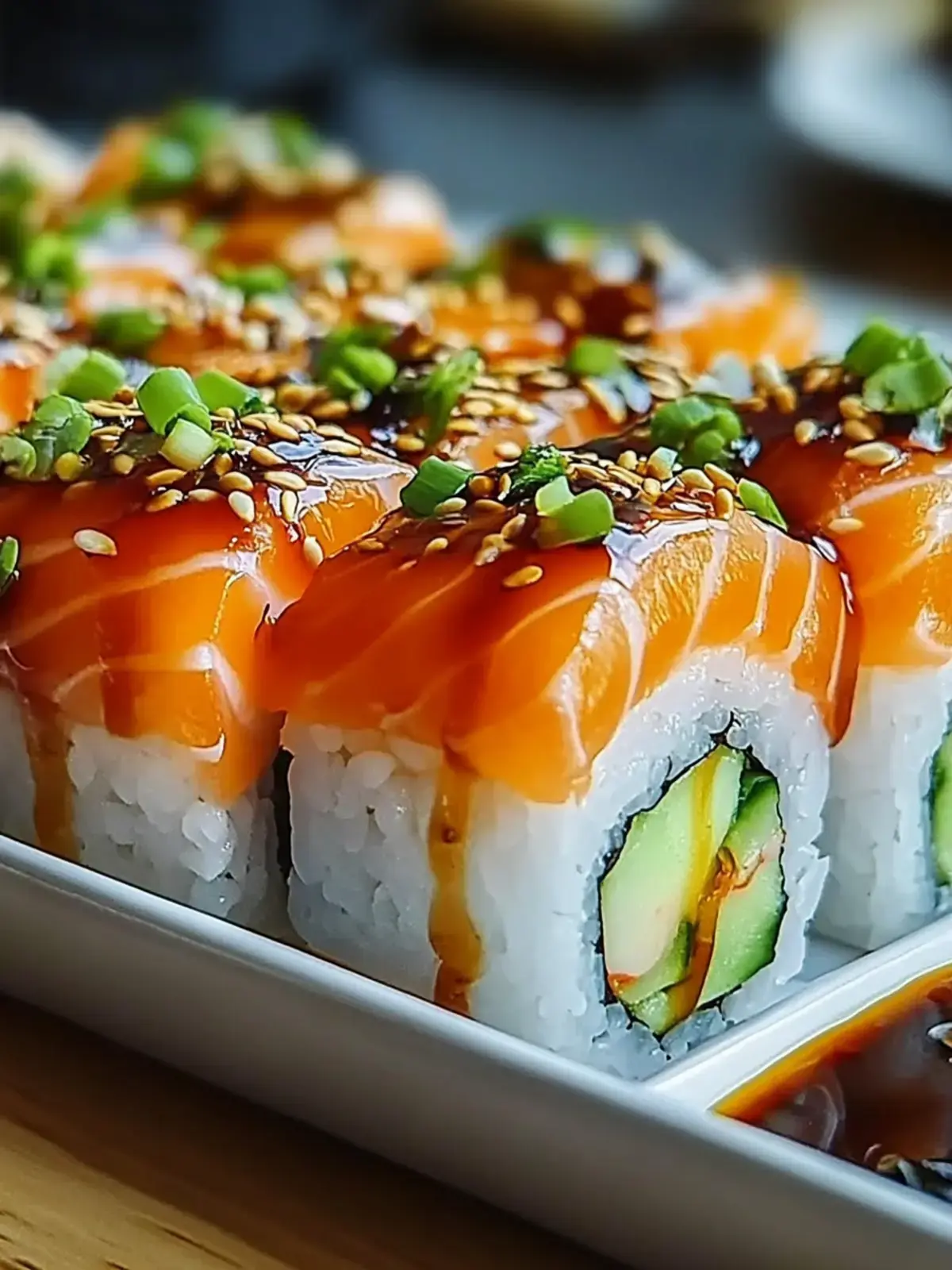 Lachs Sushi Auflauf