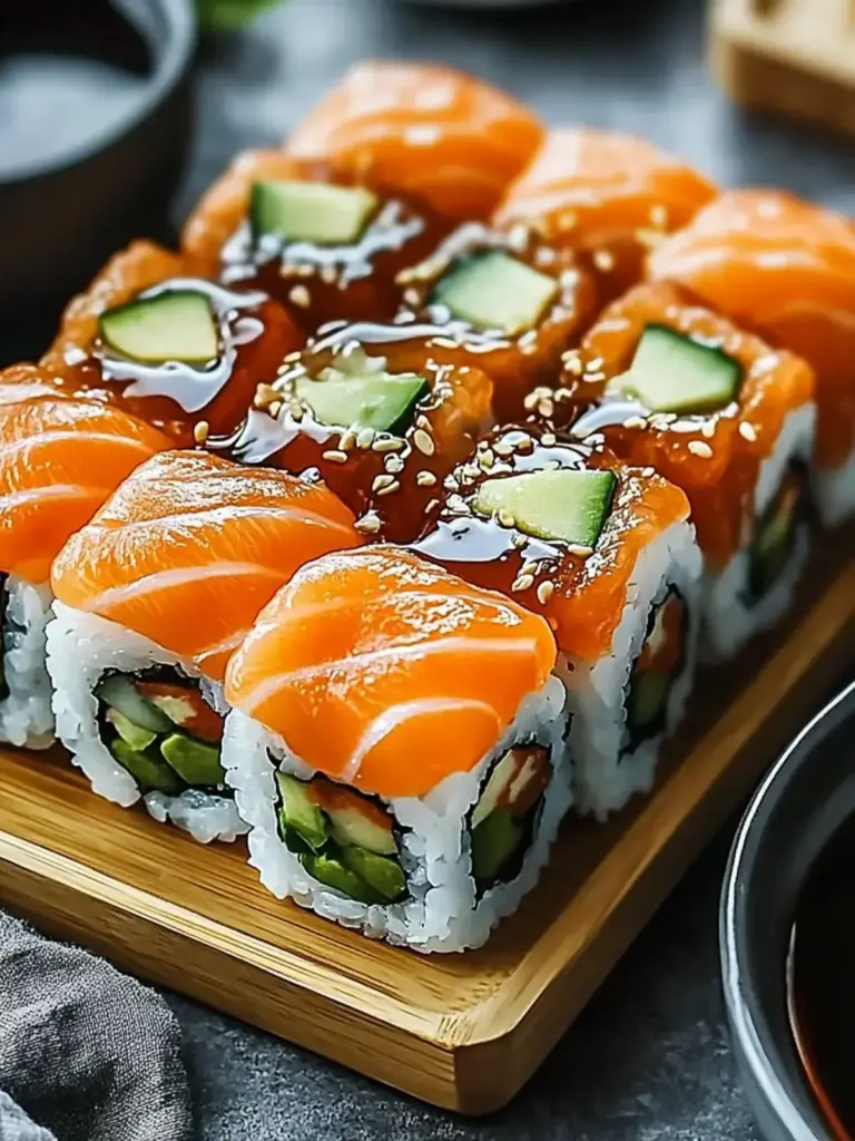 Lachs Sushi Auflauf