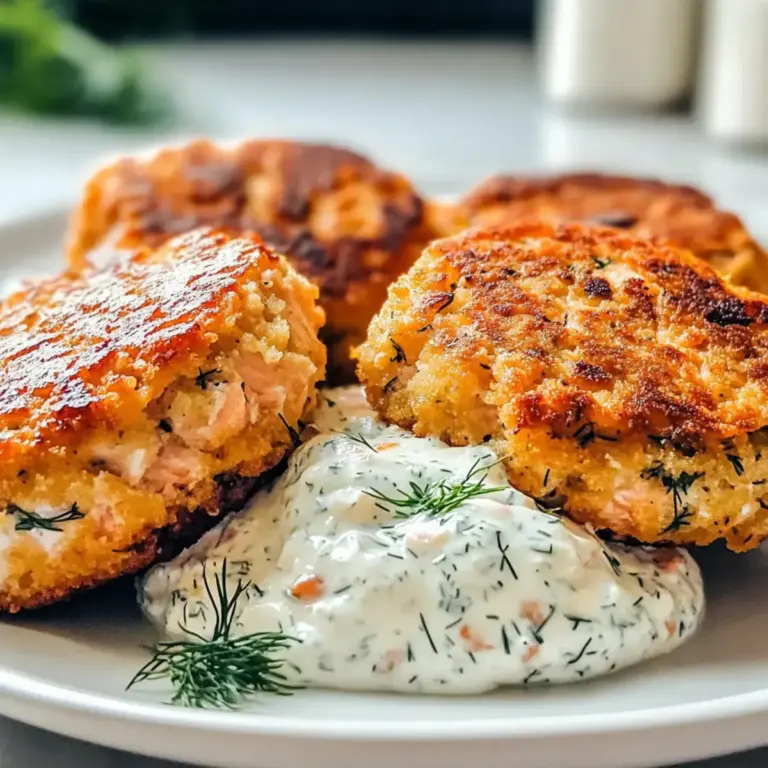 Lachsfrikadellen mit Dip