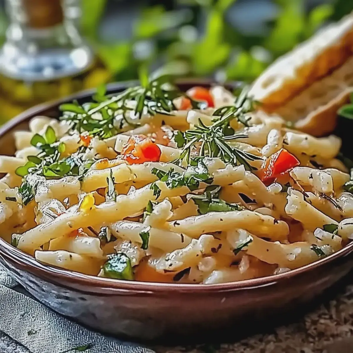 Limetten Nudelsalat knusprig für den perfekten Sommer 2 Limetten Nudelsalat