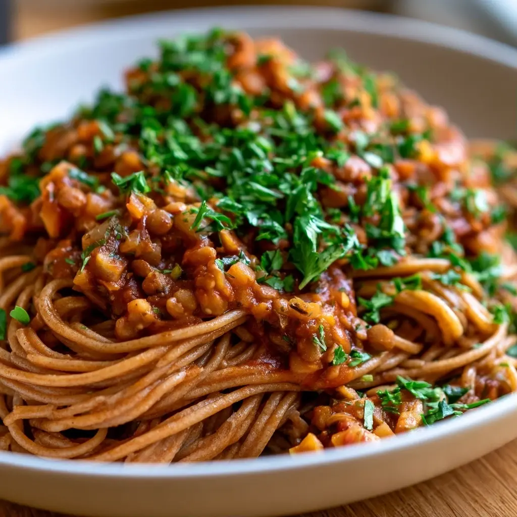 Linsen-Bolognese