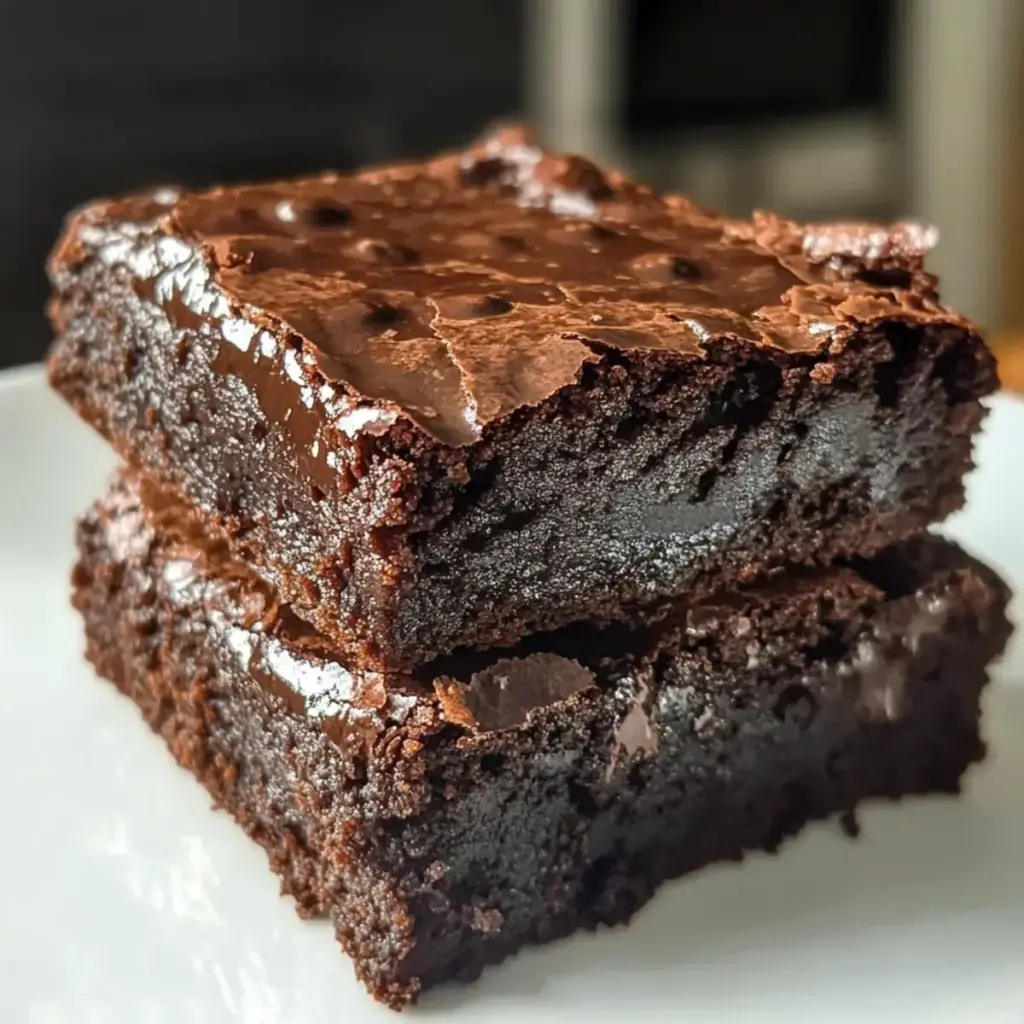 Low Calorie Griechische Joghurt Brownies