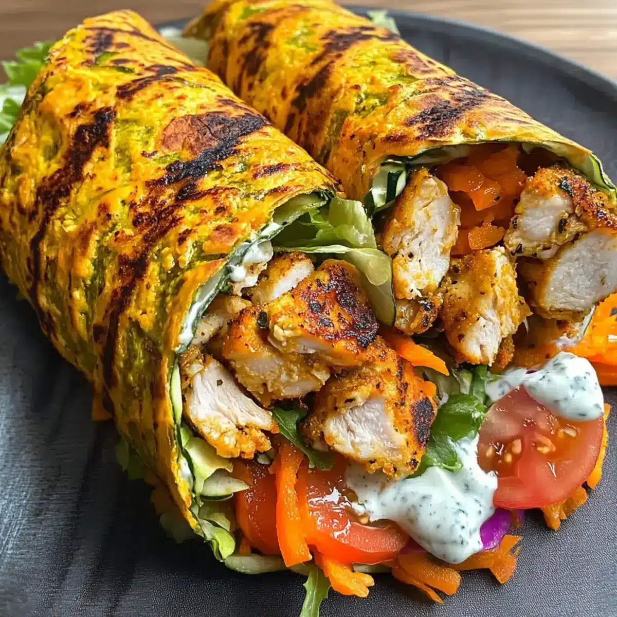 Irresistible Low-Carb Gyro Wrap – Delicious and Healthy 2 Low-Carb Gyros-Wickel