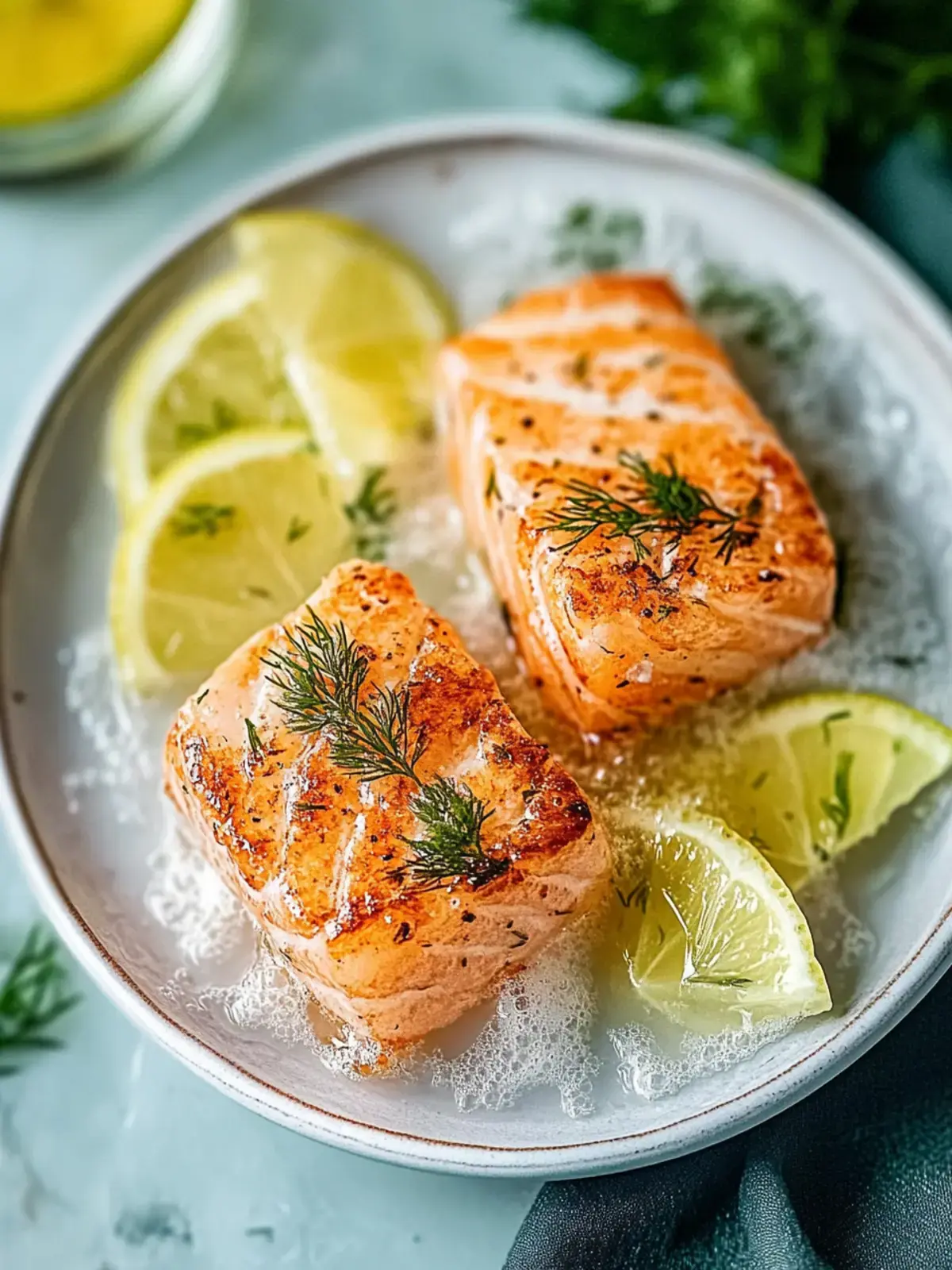 Luftfritteuse Lachs