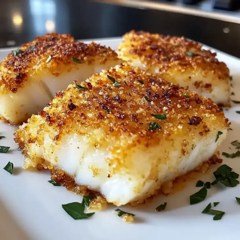 Luftfritteuse Parmesan-Kruste Kabeljau