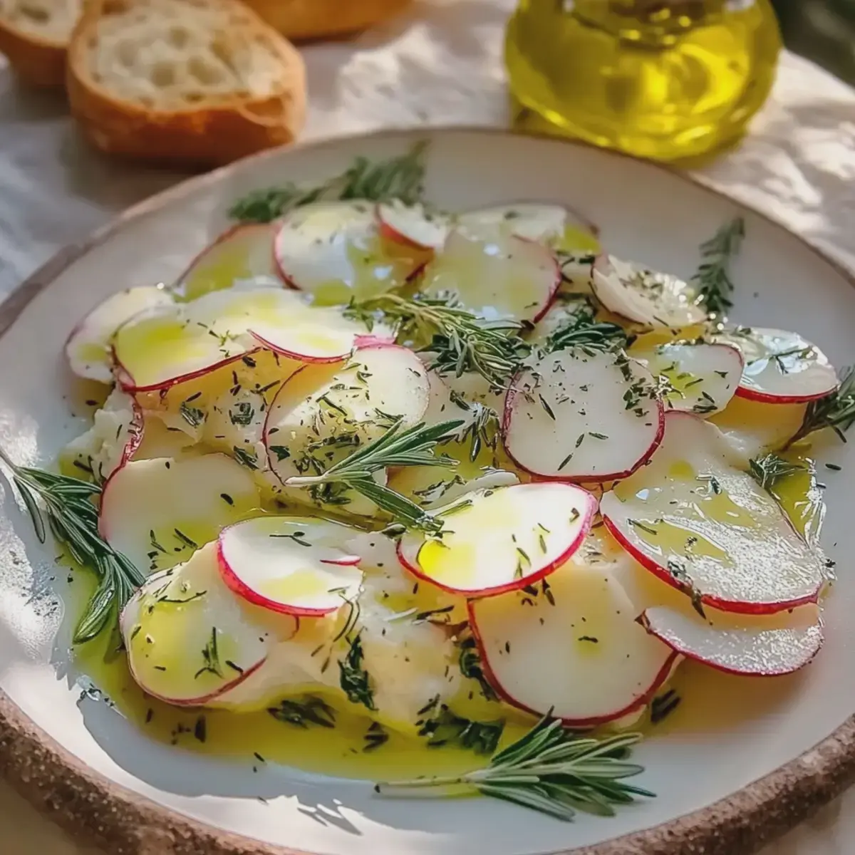 Mairübchen Salat mit Apfel