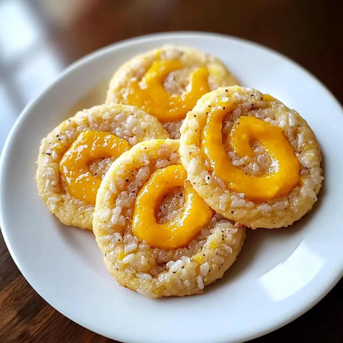 Mango Klebreis Kekse: Ein perfekter tropischer Genuss 2 Mango Klebreis Kekse