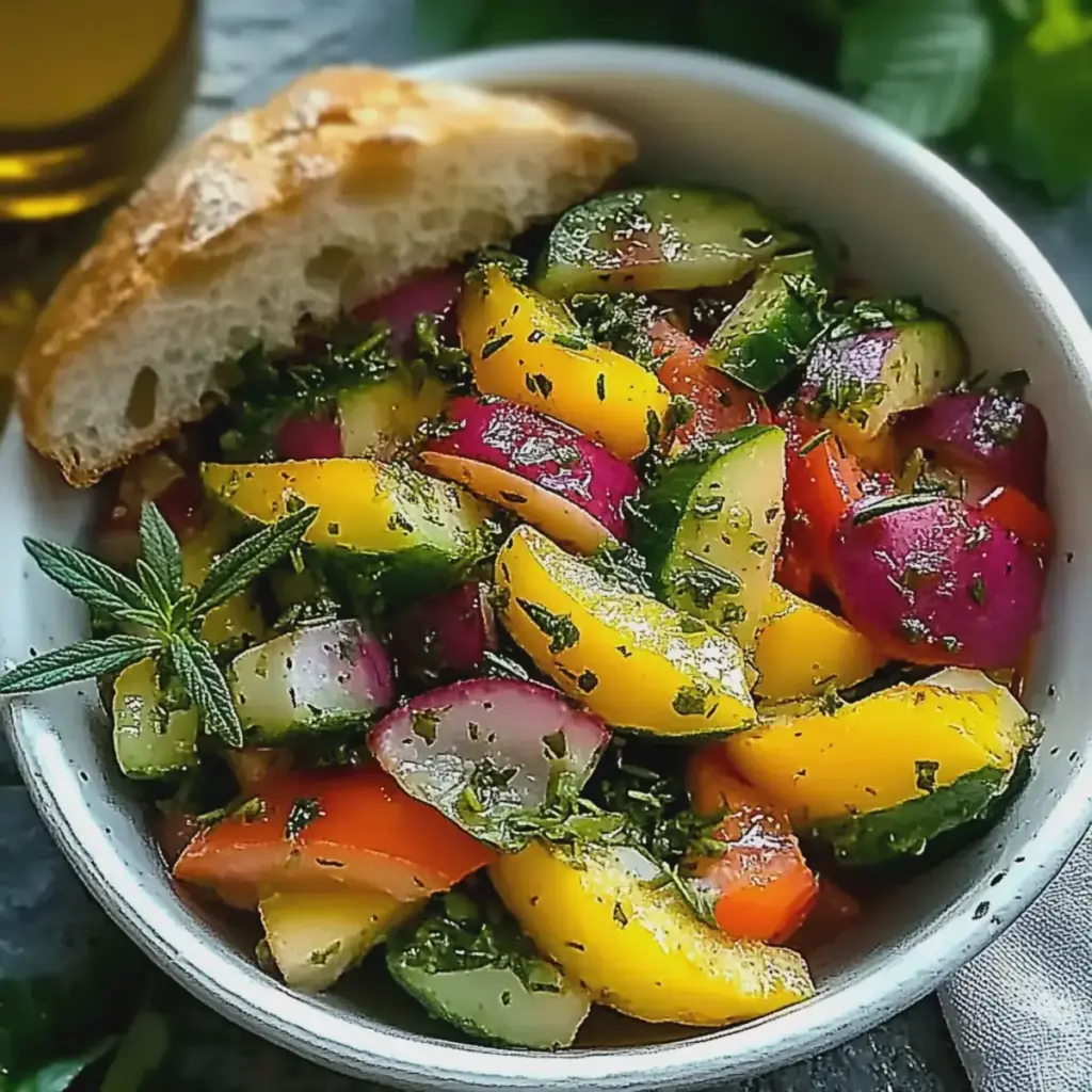 Mango Salat mit Limette