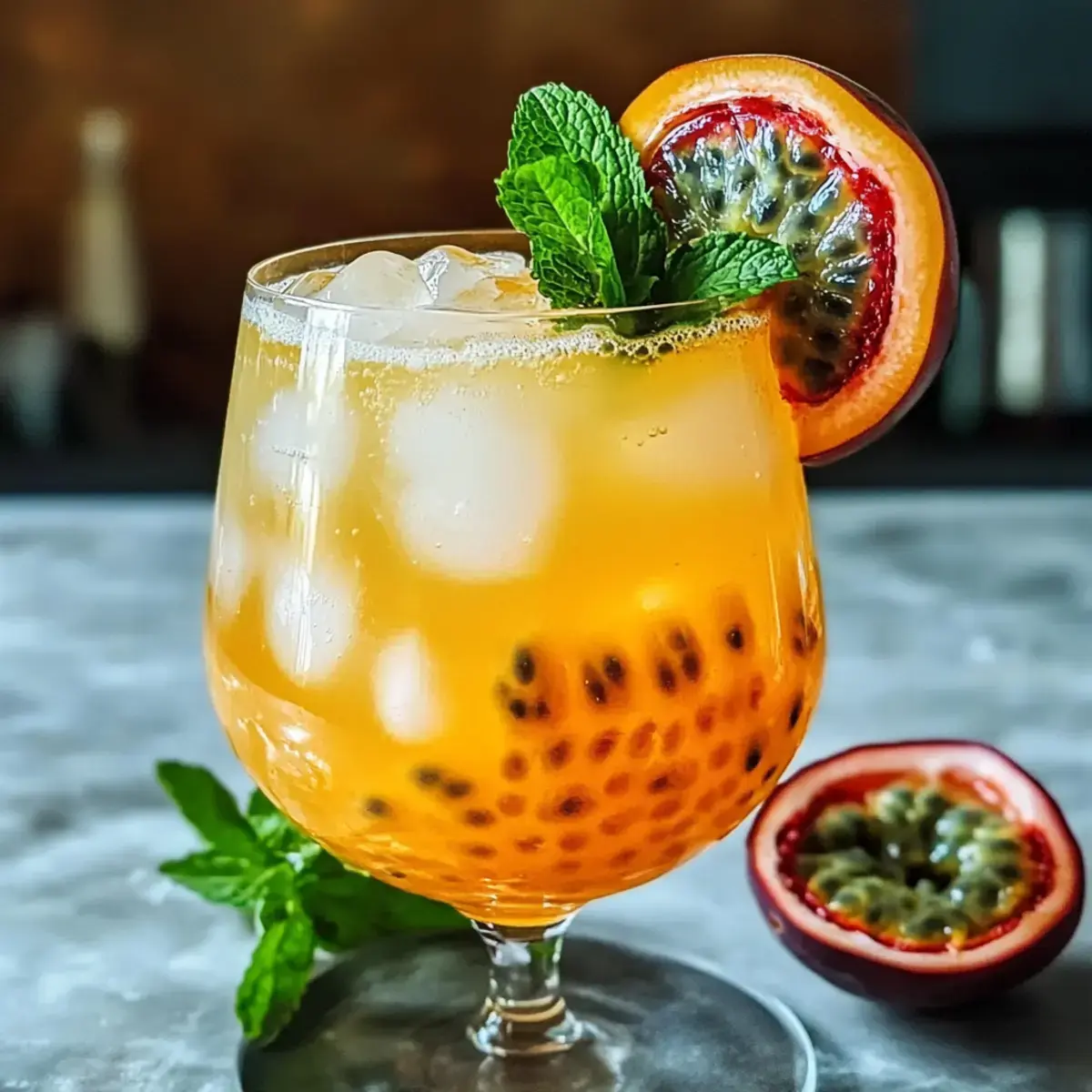 Maracuja Spritz Cocktail