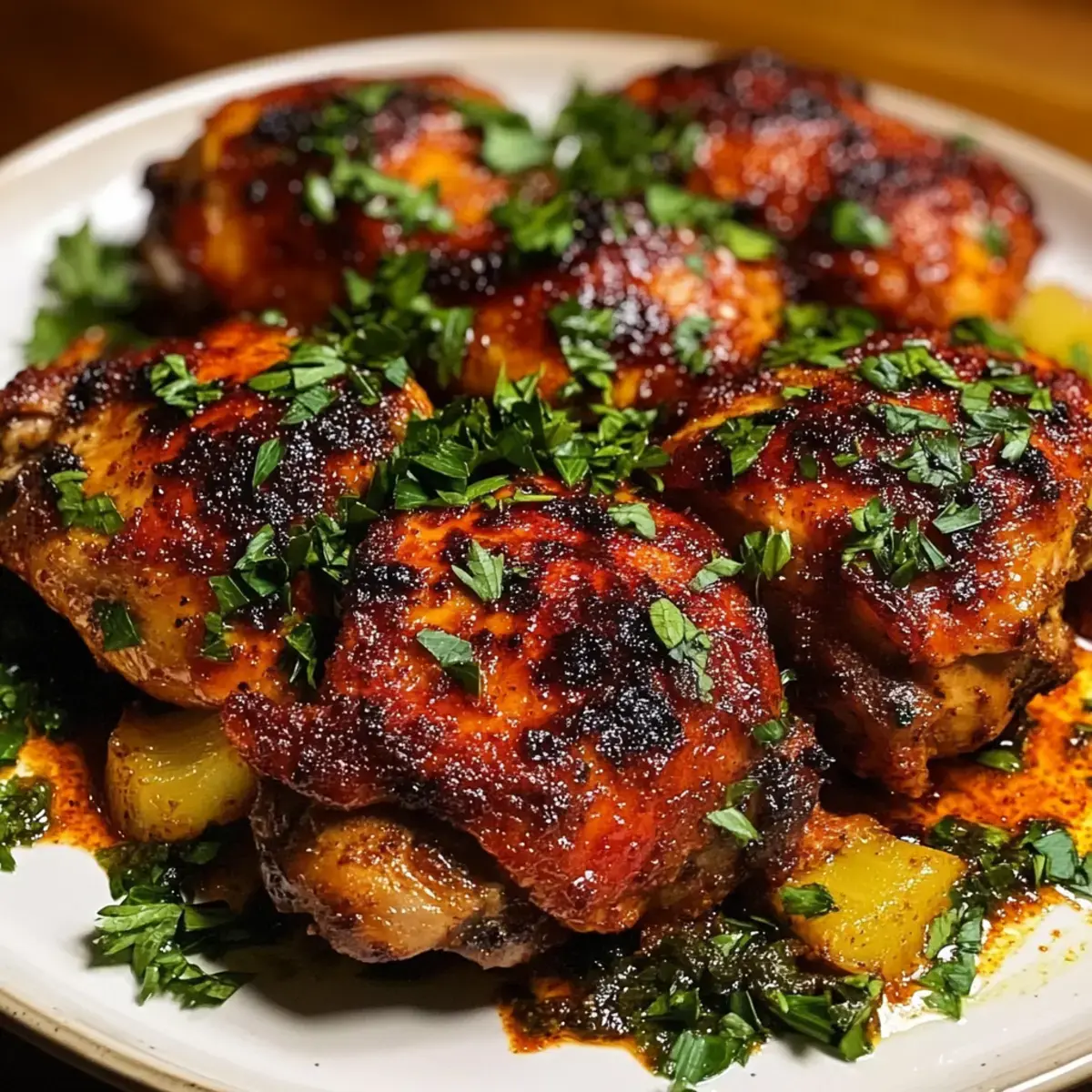 Marokkanisches Harissa-Hühnchen