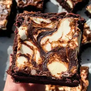 Ultra Fudgy Marshmallow Brownies