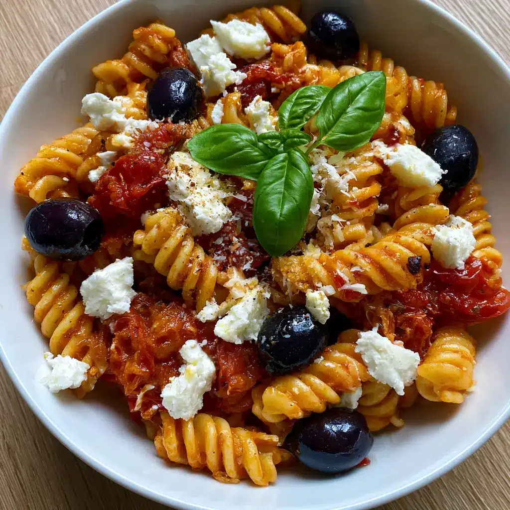 Mediterrane Burst Tomato Pasta