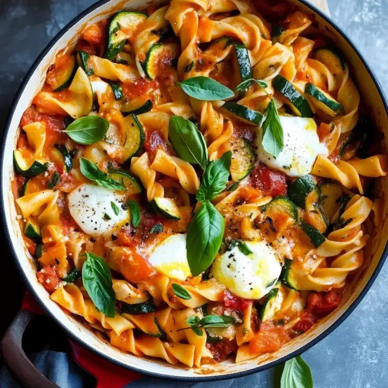 Mediterrane One Pot Pasta