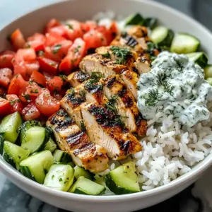 Mediterrane Zitronen-Dill-Hühnchen-Schalen