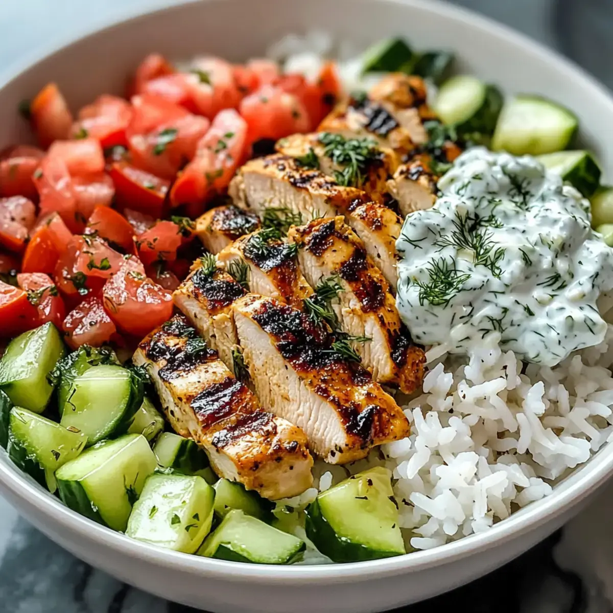 Mediterrane Zitronen-Dill-Hühnchen-Schalen