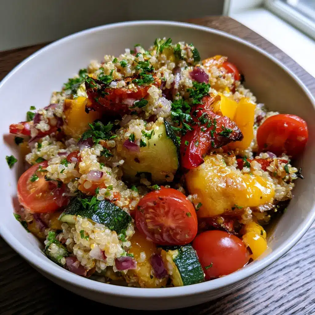 Mediterraner Quinoa-Salat