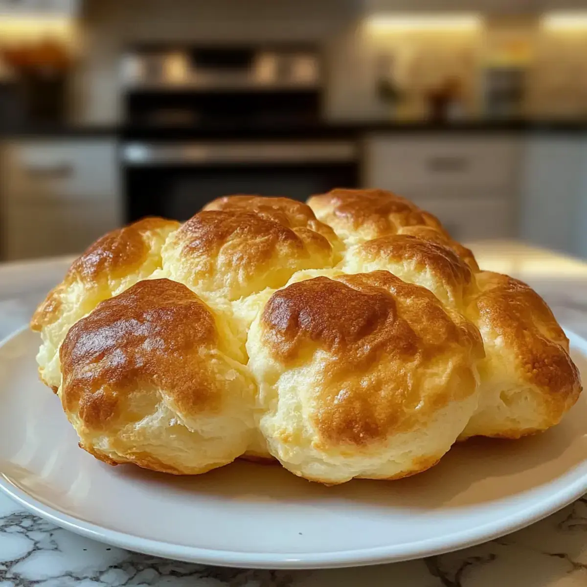 Mehlfreie Hüttenkäse Wolkenbrötchen