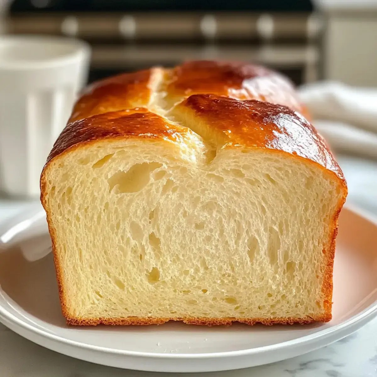 Weiches und Buttriges Milchbrot für ein köstliches Frühstück 2 Milchbrot Rezept