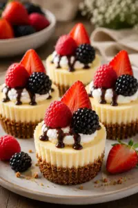Unwiderstehliche Mini-Käsekuchen