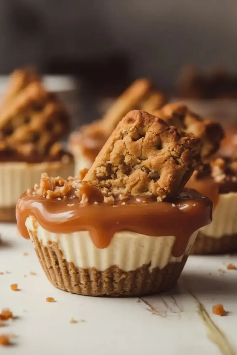 Mini Lotus Biscoff Käsekuchen ohne Backen