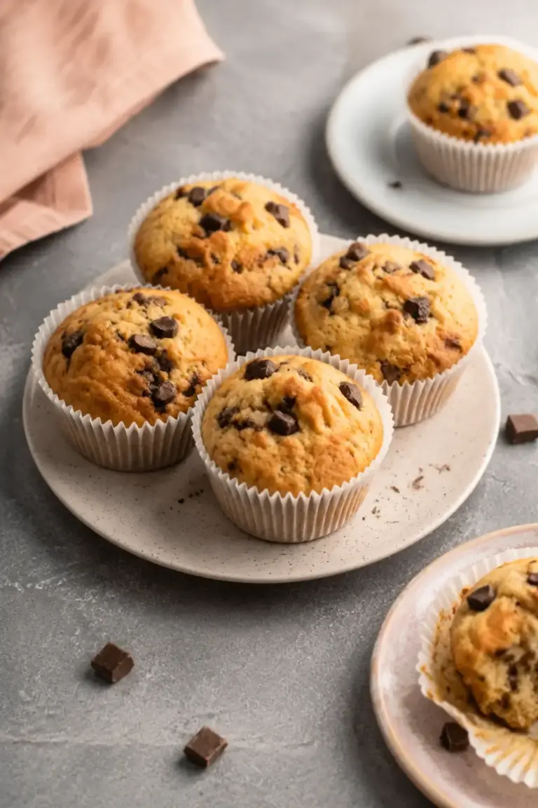 Muffins mit Schokostückchen