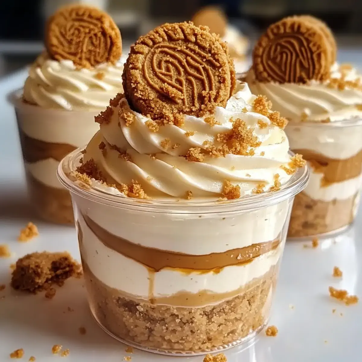 Irresistible No-Bake Biscoff-Käsekuchenförmchen für Süßschnäbel 2 No-Bake Biscoff-Käsekuchenförmchen