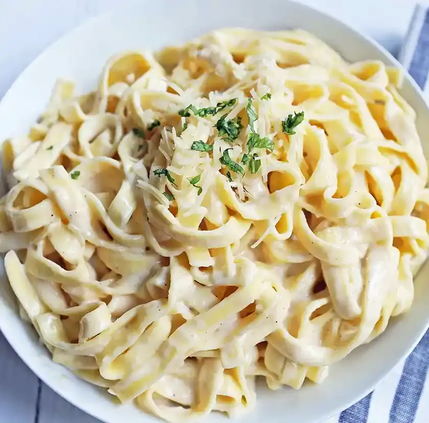Nudelrezept mit Käsesoße
