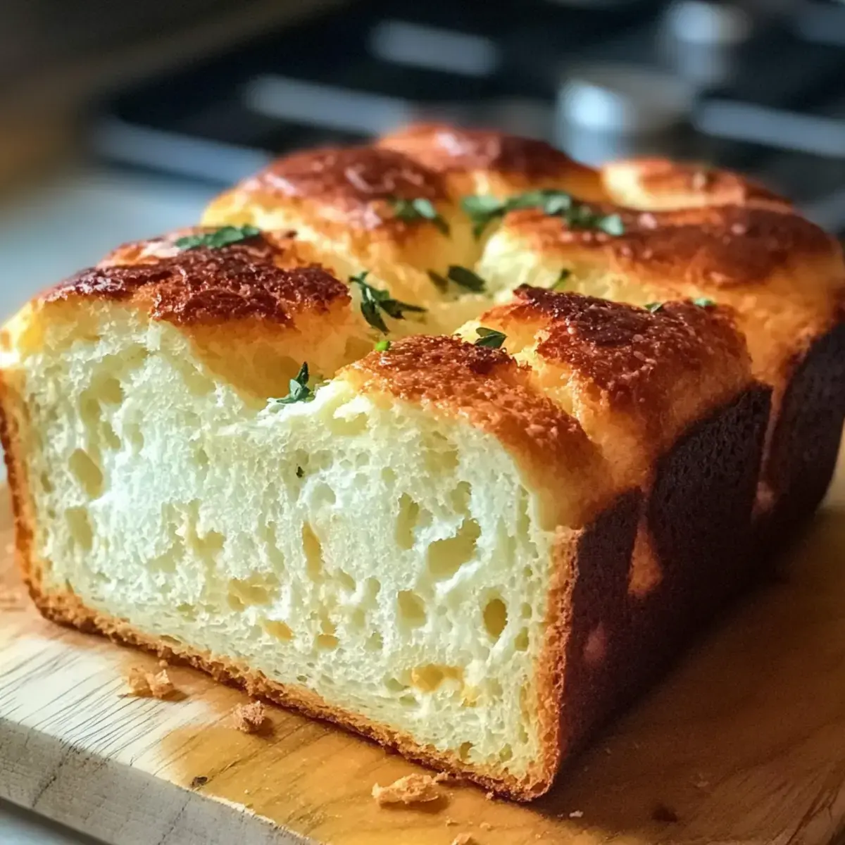 Null Kohlenhydrat Joghurt Brot