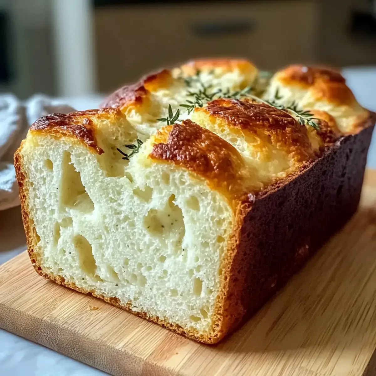 Null Kohlenhydrat Joghurt Brot