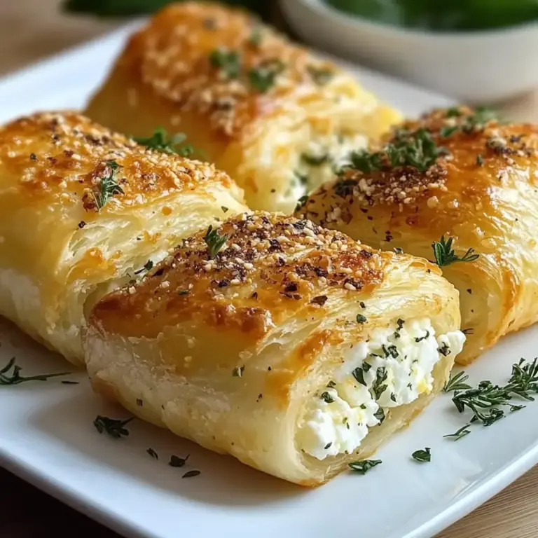 Ofen-Feta-Röllchen