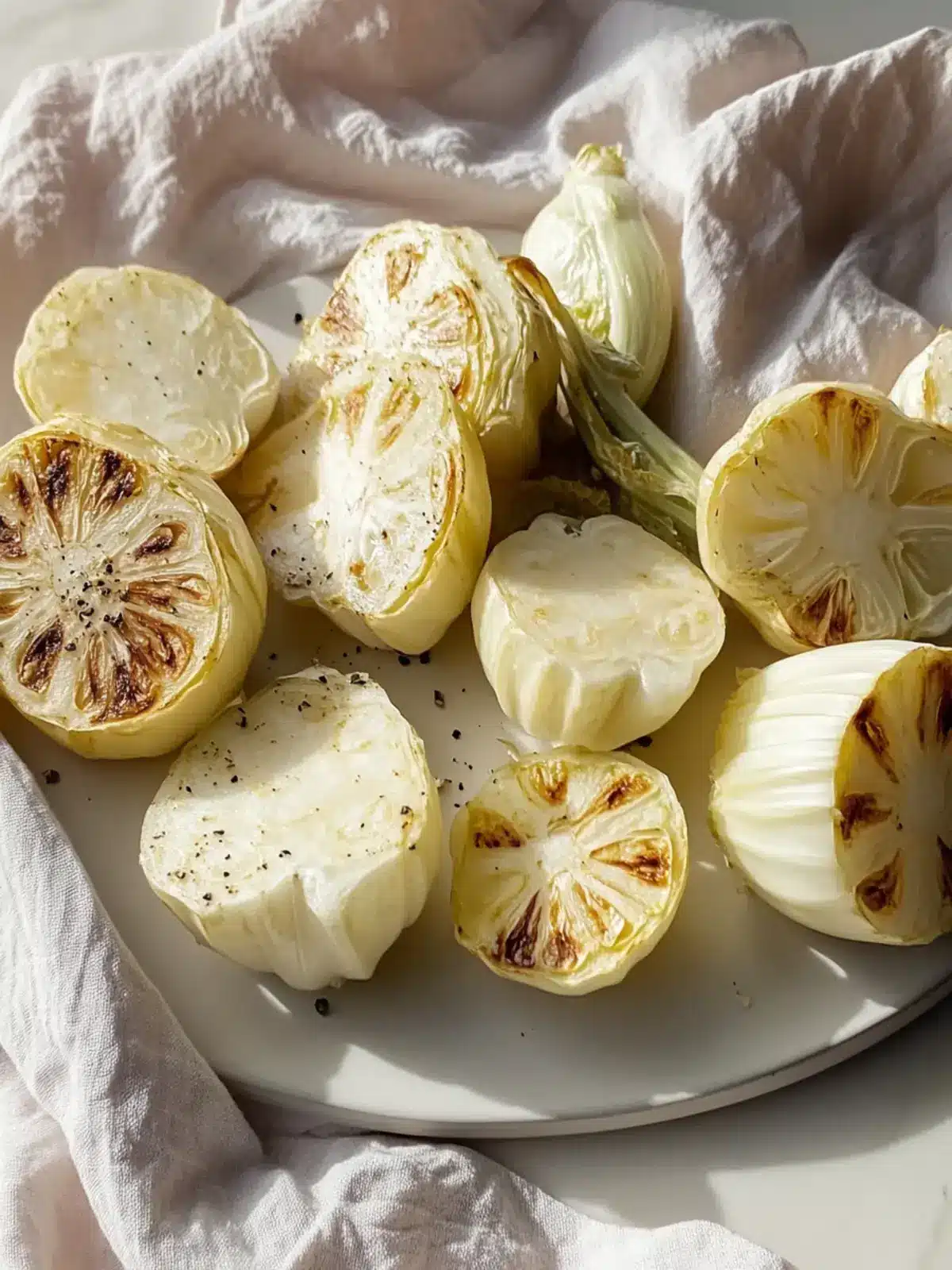 Ofen Kohlrabi