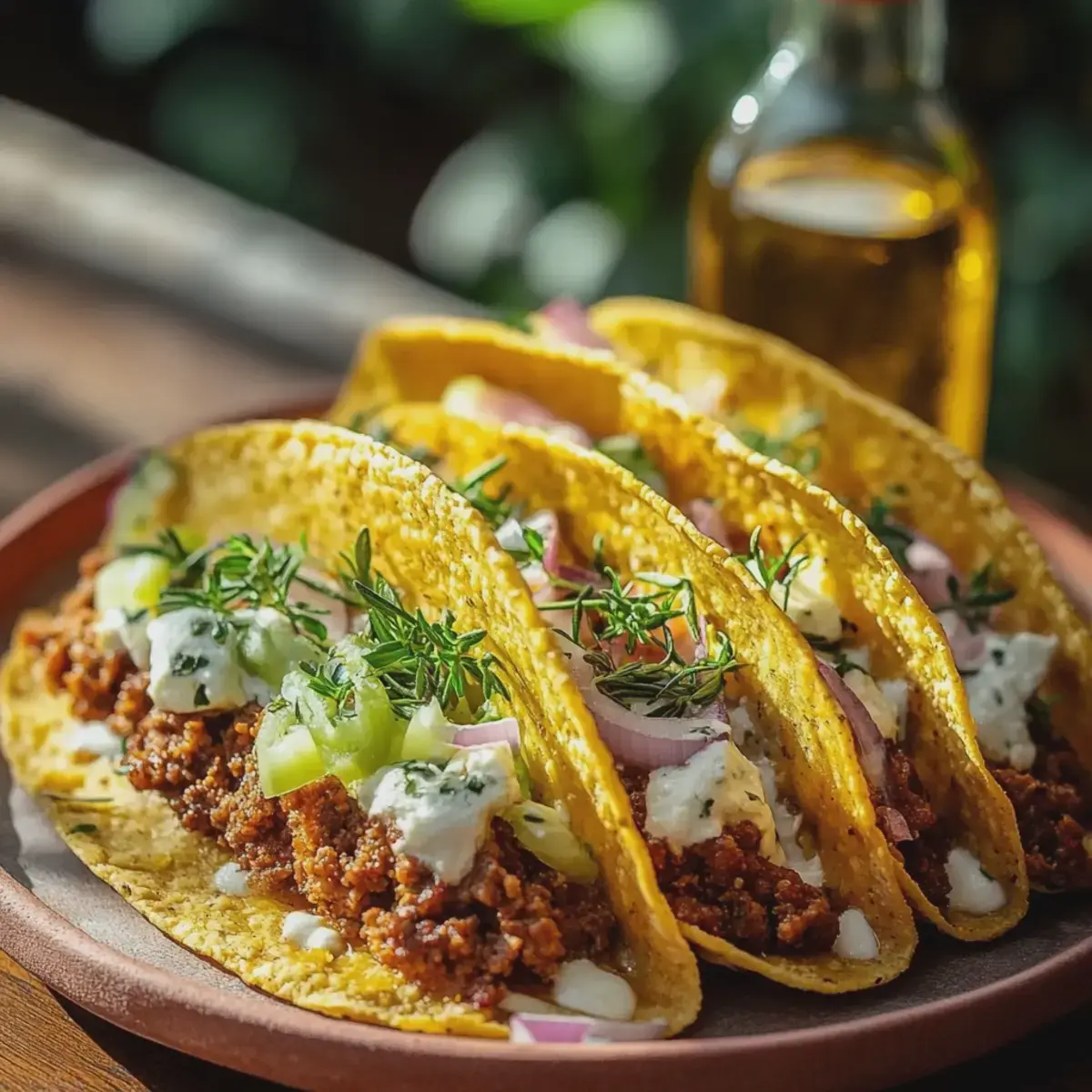 Ofen-Tacos mit Käse