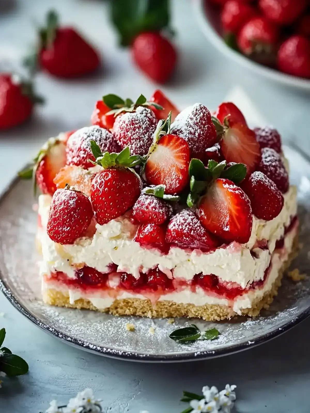 Omas bester Erdbeerkuchen