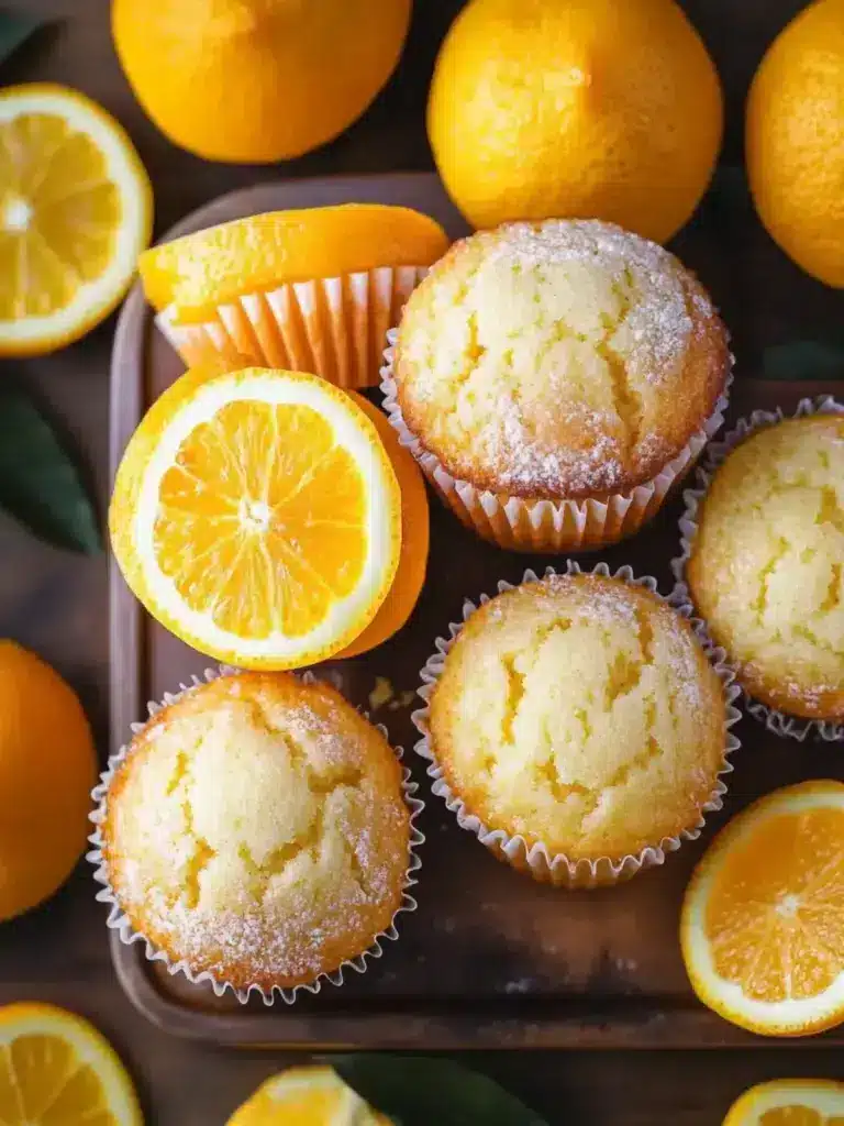 Orangenmuffins
