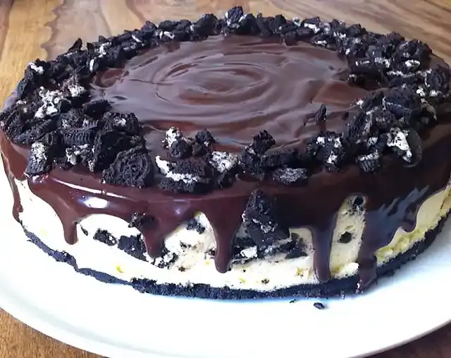 Oreo Cookie Cheesecake Käsekuchen Rezept 2 Oreo Käsekuchen
