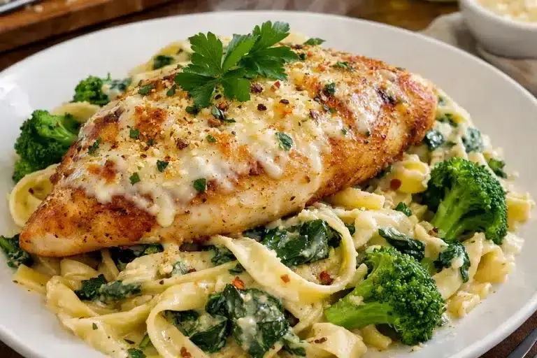 Parmesan Hähnchen nach Florentiner Art