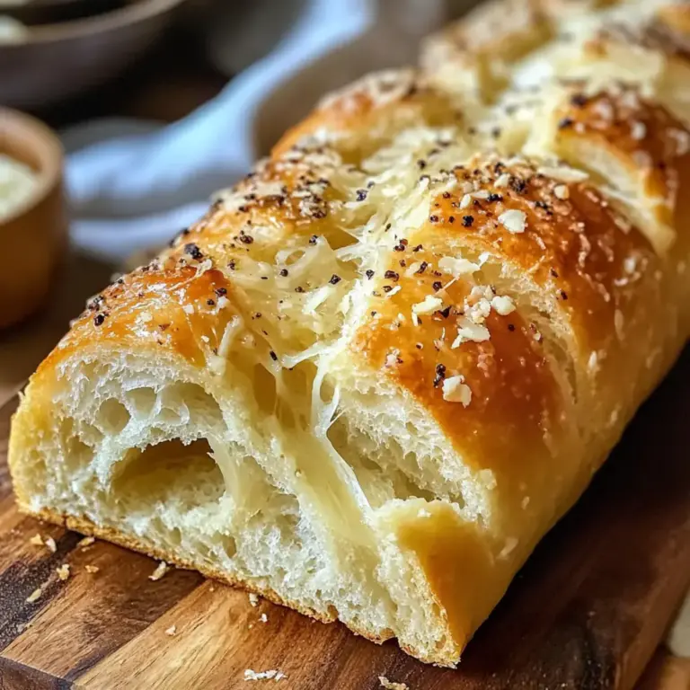 Parmesan Knoblauch Artisan Brot