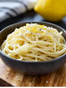 Unwiderstehlich cremige Pasta al Limone