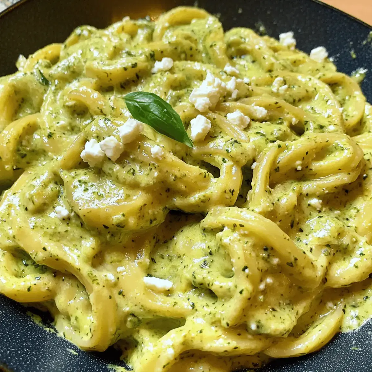 Pasta in Zucchinisauce